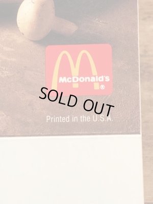 90年代 ビンテージ マクドナルド フライヤー マックピザ 紙物 雑貨