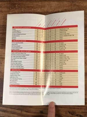 90年代 ビンテージ マクドナルド パンフレット 紙物 雑貨