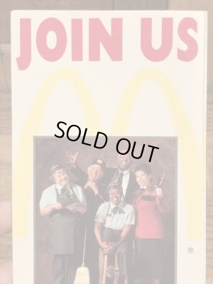 80年代 ビンテージ マクドナルド パンフレット 紙物 雑貨