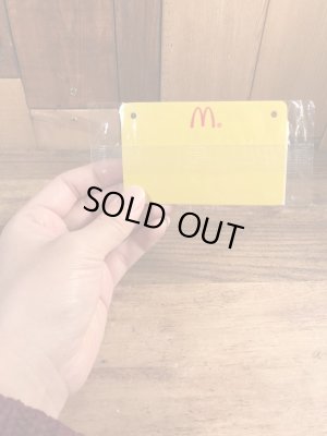 90年代　ビンテージ　マクドナルド　ライセンスプレート　雑貨