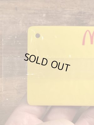 90年代　ビンテージ　マクドナルド　ライセンスプレート　雑貨