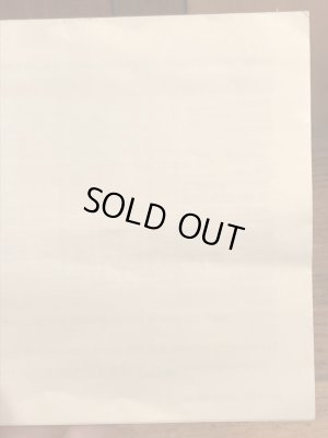 80年代 ビンテージ マクドナルド パンフレット 紙物 雑貨