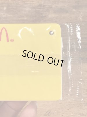 90’s　ヴィンテージ　マクドナルド　ライセンスプレート　雑貨