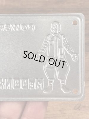 70年代　ビンテージ　マクドナルド　ライセンスプレート　ロナルド　雑貨