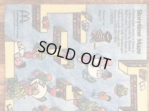 80’s ヴィンテージ マクドナルド ファンタイムズ マガジン ロナルド 雑貨