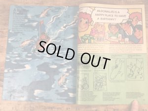 80年代　ビンテージ　マクドナルド　ファンタイムズ　ロナルド　マガジン　雑貨