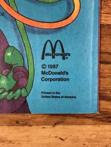 他の写真2: McDonaldland Fun Times “Duck Tales” Magazine　マクドナルド　ビンテージ　ファンタイムズ　フリーペーパー　80年代