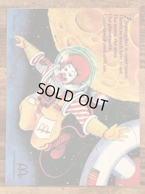 80’s ヴィンテージ マクドナルド ファンタイムズ フリーペーパー ロナルド 雑貨