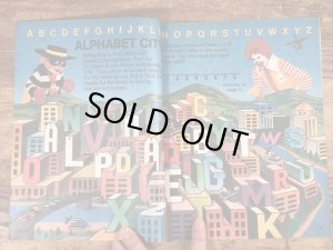 80年代 ビンテージ マクドナルド ファンタイムズ フリーペーパー ロナルド 雑貨