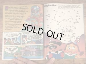 80年代 ビンテージ マクドナルド ファンタイムズ フリーペーパー ロナルド 雑貨