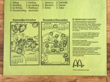 他の写真1: McDonaldland Fun Times “A Calendar Especially” Magazine　マクドナルド　ビンテージ　ファンタイムズ　フリーペーパー　80年代