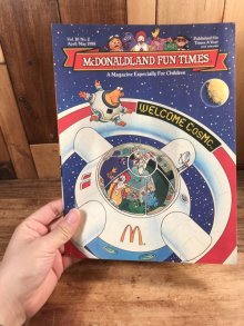他の写真3: McDonaldland Fun Times “Welcome CosMc” Magazine　マクドナルド　ビンテージ　ファンタイムズ　フリーペーパー　80年代