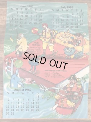 80年代　ビンテージ　マクドナルド　ファンタイムズ　フリーペーパー　ロナルド　雑貨