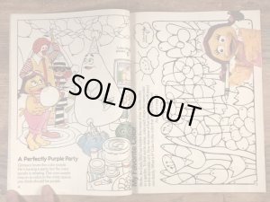 80年代　ビンテージ　マクドナルド　ファンタイムズ　ロナルド　マガジン　雑貨