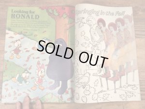 80’s ヴィンテージ マクドナルド ファンタイムズ マガジン ロナルド