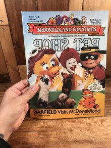 他の写真3: McDonaldland Fun Times “Garfield” Magazine　マクドナルド　ビンテージ　ファンタイムズ　ガーフィールド　80年代