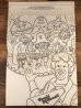 70’s　ヴィンテージ　マクドナルド　塗り絵　ビッグマックポリス　雑貨