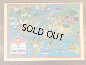 80’s　ヴィンテージ　マクドナルド　塗り絵　ロナルド　雑貨