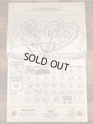 70年代 ビンテージ マクドナルド カラーリングブック ロナルド 雑貨