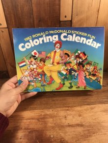 他の写真3: Ronald McDonald Sticker Fun “1982” Coloring Calendar　マクドナルド　ビンテージ　カラーリングブック　ロナルド　80年代