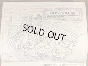 80’s　ヴィンテージ　マクドナルド　塗り絵　ロナルド　雑貨