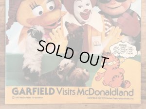 80年代 ビンテージ マクドナルド ファンタイムズ ガーフィールド マガジン 雑貨