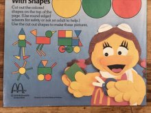 他の写真1: McDonaldland Fun Times “Fun With Shapes” Magazine　マクドナルド　ビンテージ　ファンタイムズ　フリーペーパー　80年代