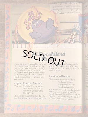 80年代　ビンテージ　マクドナルド　ファンタイムズ　ロナルド　マガジン　雑貨