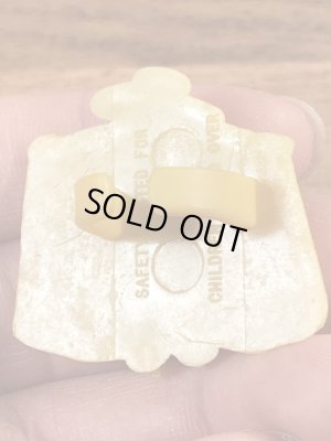 80年代頃のマクドナルドのハンバーグラーのビンテージの指輪