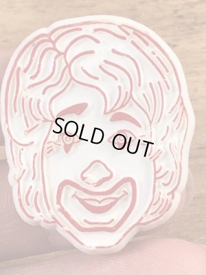 80年代頃のマクドナルドのロナルドのビンテージのトイリング