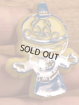 80年代頃のマクドナルドのビッグマックポリスのビンテージの指輪