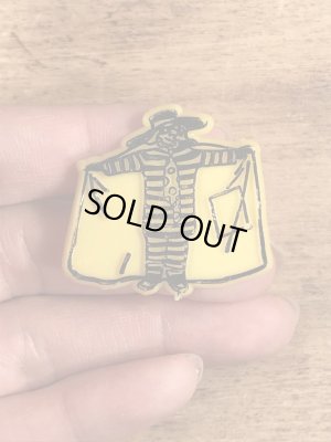 80年代頃のマクドナルドのハンバーグラーのビンテージの指輪