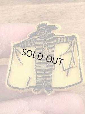 80年代頃のマクドナルドのハンバーグラーのビンテージの指輪