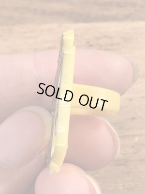 80年代頃のマクドナルドのハンバーグラーのビンテージの指輪