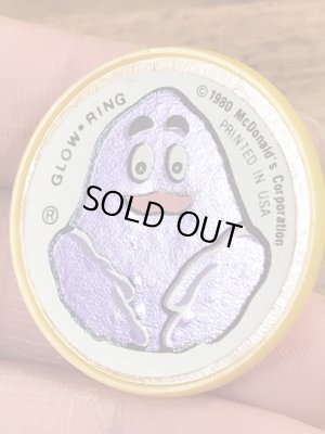 80年代頃のマクドナルドのグリマスのビンテージのトイリング