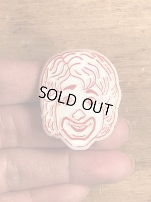 80年代頃のマクドナルドのロナルドのビンテージのトイリング