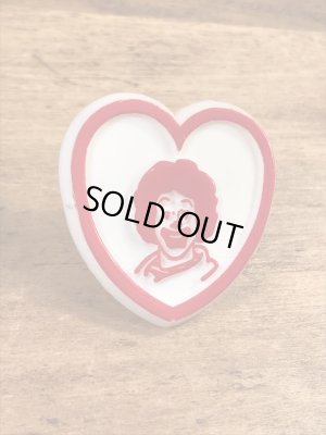 80年代頃のマクドナルドのロナルドのビンテージのトイリング