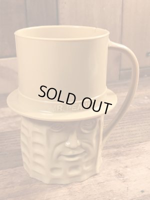 50~60年代頃の企業キャラクターのミスターピーナッツのビンテージのマグカップ