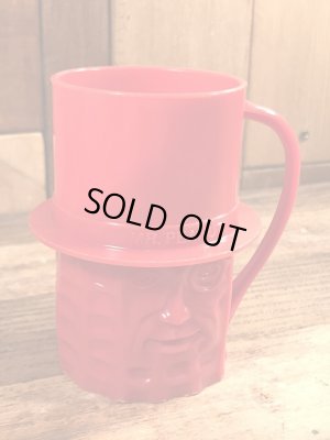 50~60年代頃の企業キャラクターのミスターピーナッツのビンテージのマグカップ