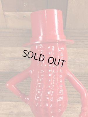 50~60’sのアドバタイジングキャラクターのミスターピーナッツのヴィンテージの貯金箱フィギュア