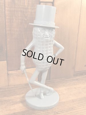 50~60年代頃の企業キャラクターのミスターピーナッツのビンテージの貯金箱フィギュア