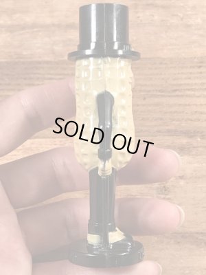 50〜60’sのアドバタイジングキャラクターのミスターピーナッツのヴィンテージの塩コショウ入れ