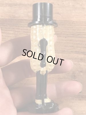 50〜60’sのアドバタイジングキャラクターのミスターピーナッツのヴィンテージの塩コショウ入れ