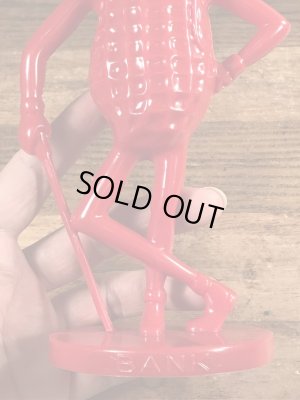 50~60年代頃の企業キャラクターのミスターピーナッツのビンテージの貯金箱フィギュア