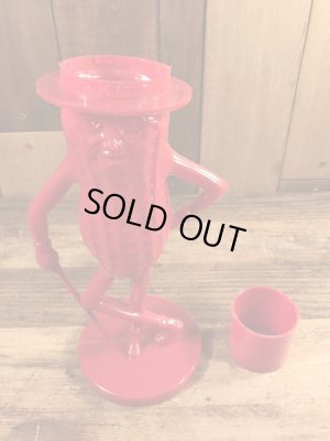 50~60年代頃の企業キャラクターのミスターピーナッツのビンテージの貯金箱フィギュア