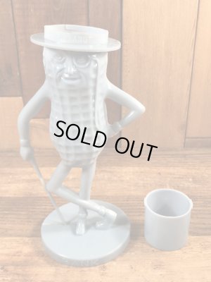 50~60’sのアドバタイジングキャラクターのミスターピーナッツのヴィンテージのコインバンクドール