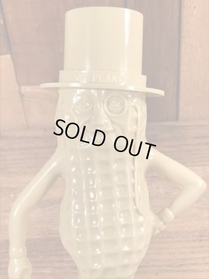 50~60’sの企業キャラクターのミスターピーナッツのヴィンテージの貯金箱フィギュア