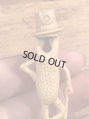 50~60年代頃の企業キャラクターのミスターピーナッツのビンテージのホイッスル