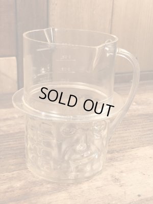 50~60年代頃のアドバタイジングキャラクターのミスターピーナッツのビンテージの計量マグカップ