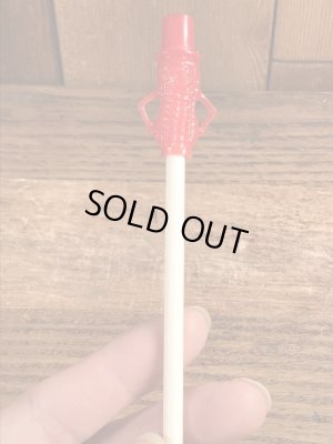 50~60年代頃のアドバタイジングキャラクターのミスターピーナッツのビンテージのストロー